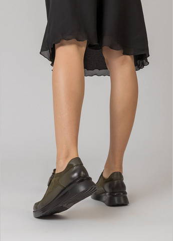 Nehir Туфли (1019ТZА) зеленый з натуральная замша, турция — (328915863)