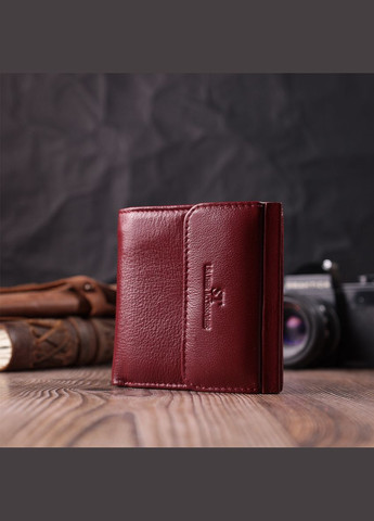 Небольшой женский кошелек с монетницей снаружи из натуральной кожи 22544 st leather (329148747)