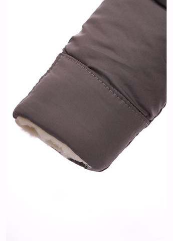 Чоловічок на хутрі без логотипу сірий 74 см (51181) BABYKROHA (315340810)