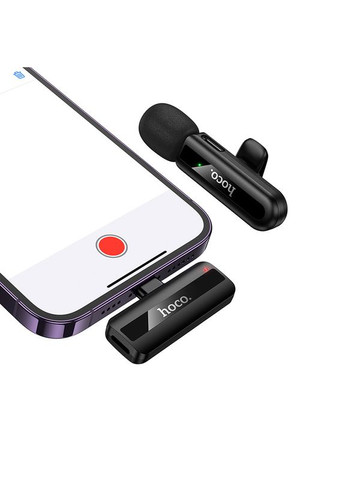 Бездротова мікрофонна система Fair wireless microphone iP (6942007655484) Hoco L20 (362219512)
