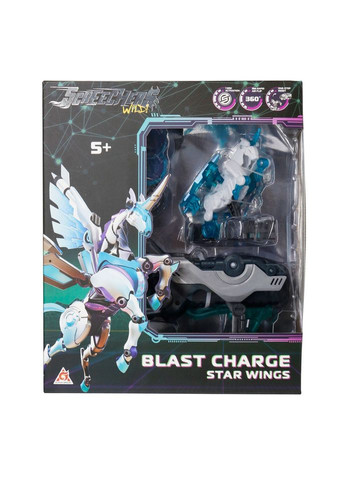 Дитячий ігровий набір S5 L1 СТАР ВІНГС Screechers Wild! EU686113 запускач-бластер, машинка-трансформер No Brand (326840701)