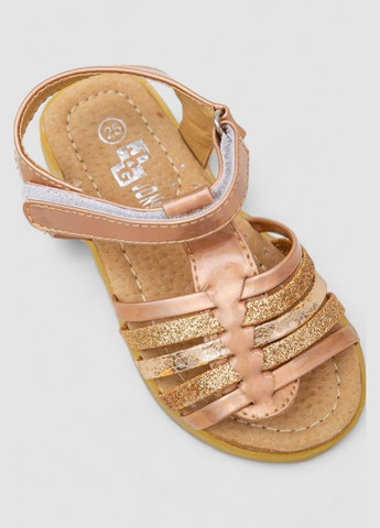 Бронзовые босоножки детские Ager