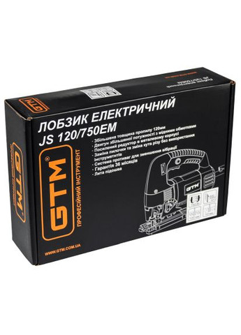 Електролобзик (JS120/750E) GTM JS120/750E 750Вт, 800-3000х/хв, Quick (364659652)