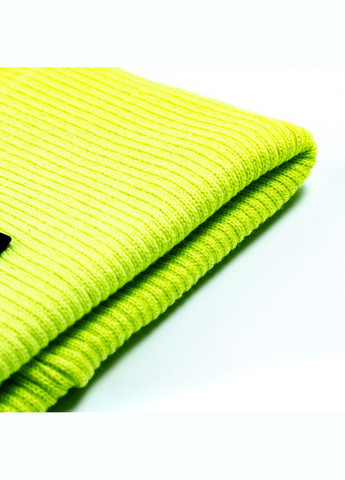 Шапка біні чоловіча бавовна жовта ТЕОНА 573-475 LuckyLOOK 573-475М (322792196)