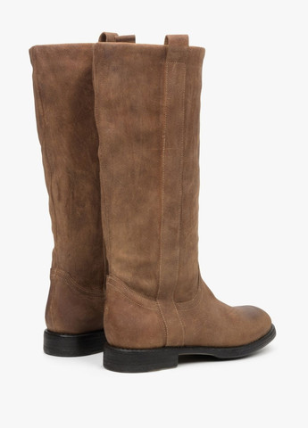 Осенние сапоги, цвет коричневый Estro