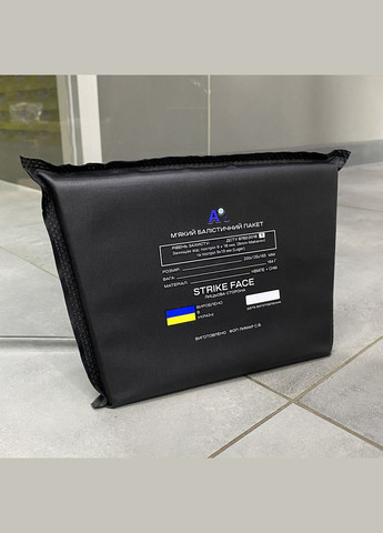 М'який балістичний пакет, напашник, 200 х 135 х 165 мм, синтетичний кевлар + НВМПЕ, захист ДСТУ 1 Добронь (362601688)