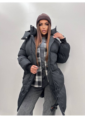 Черный зимний Пуховик Vakko