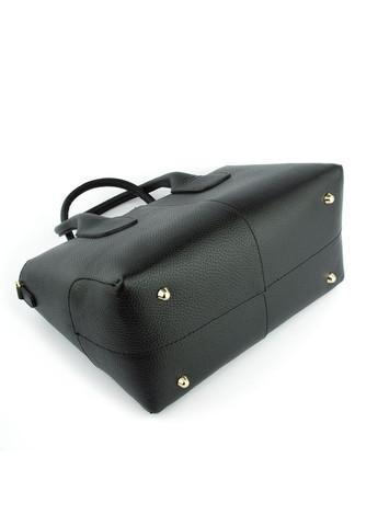 Сумка ділова жіноча шкіряна 03702 чорна Virginia Conti (325989714)