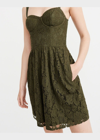 Зеленый демисезонный платье женское - платье 10252 af4644w Abercrombie & Fitch