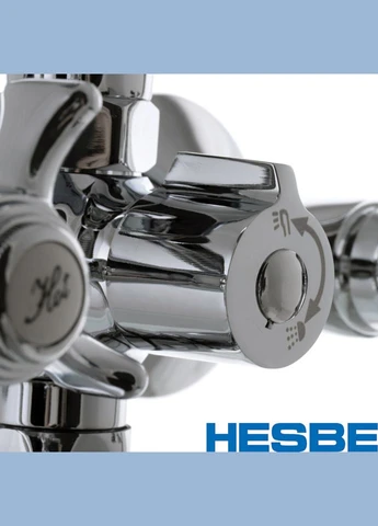 Змішувач для ванни довгий ніс HESBE EURO (Chr-140) Zeus (302674833)