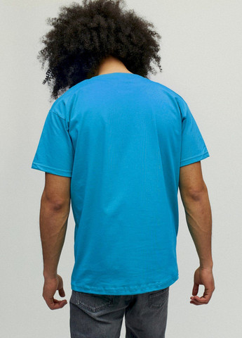 Світло-синя футболка чоловіча YAPPI