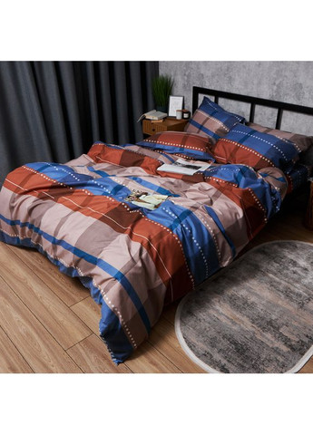 Комплект постельного белья Микросатин Premium «» Евро 200х220 наволочки 2х40х60 (MS-820008165) Moon&Star Plaid Perfection (356114364)