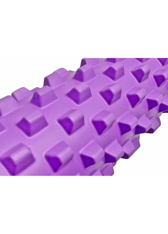 Масажний ролик Grid Roller PRO 45 см EF-2029-V Violet EasyFit (290255571)