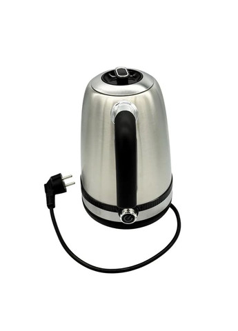 Электрочайник EKS-25040 Дисковый чайник 1.7л 2200Вт Регулировка температуры Черный/Серый Grunhelm (357208021)