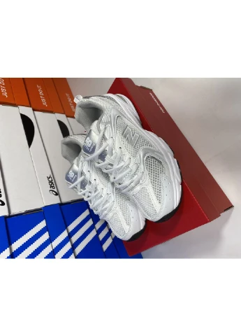 Білі кросівки чоловічі new balance 530 silver white нью беланс 530 білі демісезон No Brand