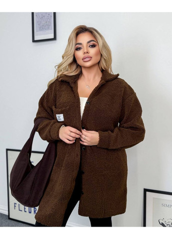 Темно-коричневая рубашка Україна