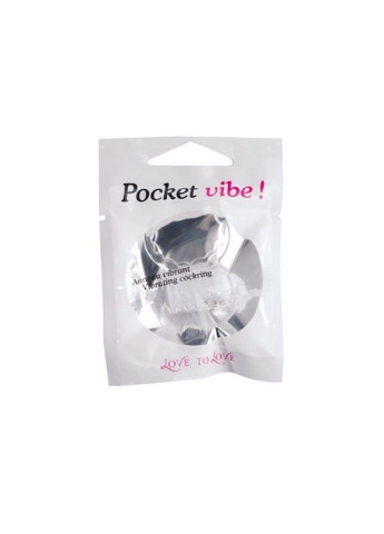 Эрекционное кольцо POCKET VIBE Love To Love (298573096)