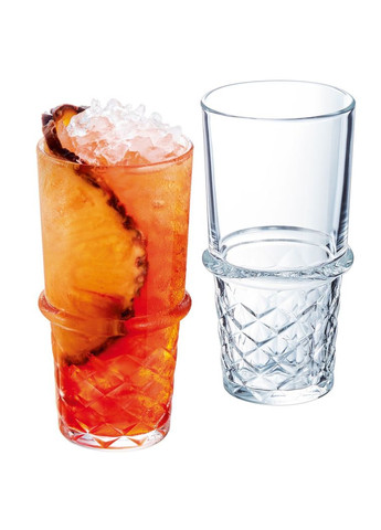 Набор высоких стаканов для напитков 6 шт ARC New York 400 мл N4136 Arcoroc (302312070)