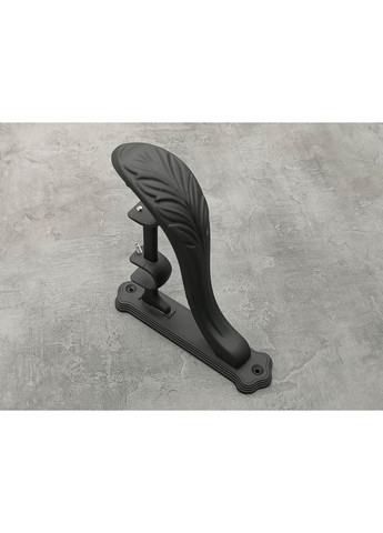 Карниз Люксор гладка штанга подвійний ретро 25/19 мм 300 см чорний матовий Quadrum (352782923)