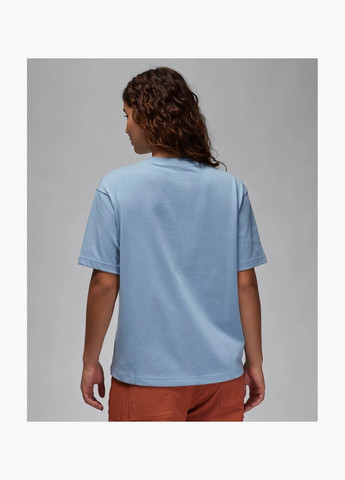Женская футболка Collage T-Shirt Light Blue FN5365-436 Air Jordan - (326783169)