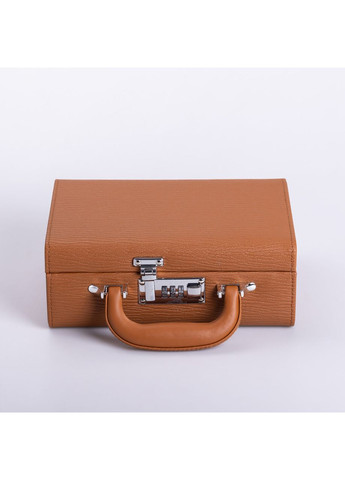 Скринька для прикрас з еко-шкіри, 2 яруси – стильний органайзер для зберігання ювелірних виробів Yiwu (360454688)