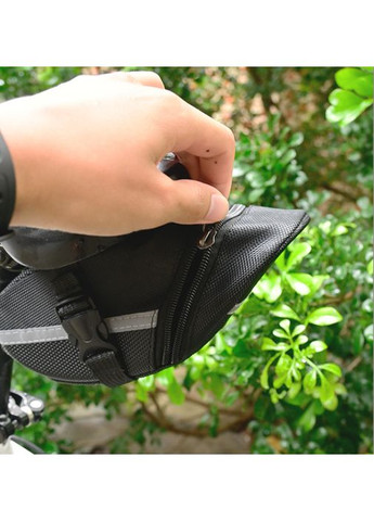 Велосумка під сидіння, бардачок для велосипеда в чорному кольорі China (366874709)