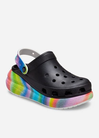 Оранжевые classic crush spray multi w7 Crocs