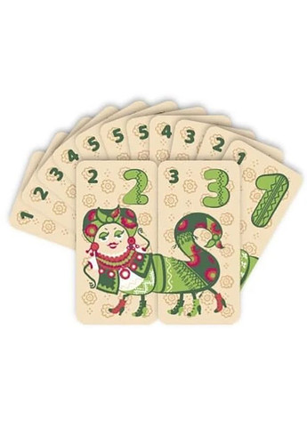 Настольная обучающая игра 40ножек 360067, 52 карты Мальви (336334427)