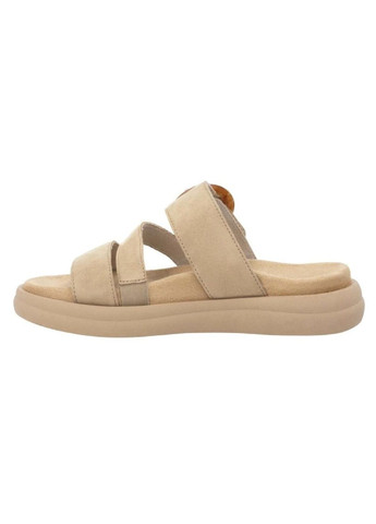 Бежевые шлепанцы Remonte