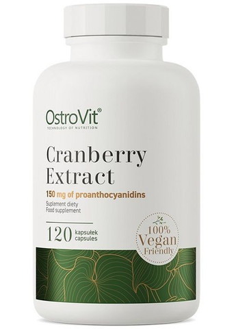 Vege Cranberry Extract 120 Caps Ostrovit (286331614)