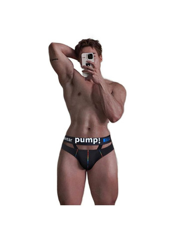 Мужские черные трусы Pump