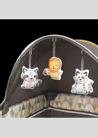 Ліжечко-манеж Sven Plus Yellow Scandi, жовтий Lionelo LO-SVEN PLUS YELLOW SCANDI (336330312)