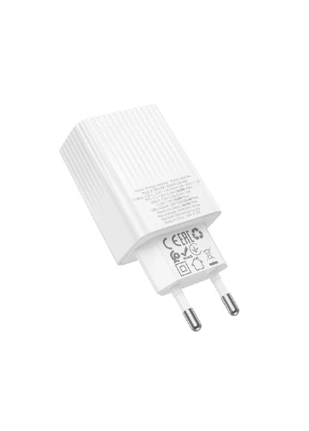 Мережевий зарядний пристрій BAS76A Source PD30W+QC3.0 charger White Borofone (388529560)