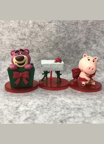 История игрушек фигурки игрушки toy story Рождественские фигурки фигурки героев Вуди Базз Лайтер Хэмм Лотсо Рекс 6штук Shantou (296627741)