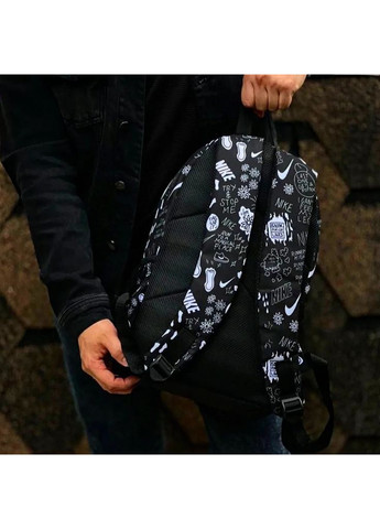 Чёрный рюкзак с мягкой спинкой - для города и офиса No Brand (365592472)