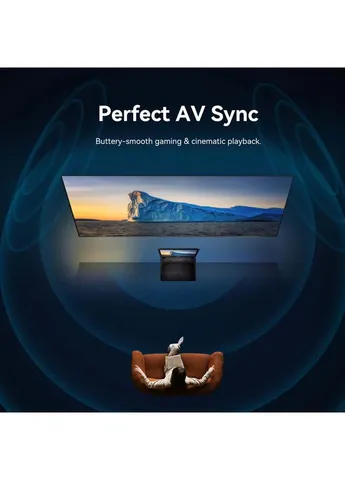 Кабель мультимедийный HDMI M to HDMI M 35.0m 4K fiber optic black (ALSBU) Vention (382899198)