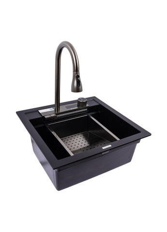 Гранитная мойка 5149 VIVA (чёрная) Valeso (353495413)