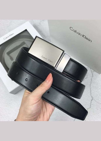Мужской двухсторонний ремень набор Calvin Klein Черный No Brand (293061118)