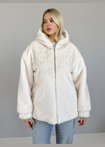 Шуба Ш-0024 44 Молоко MioRichi (304971132)