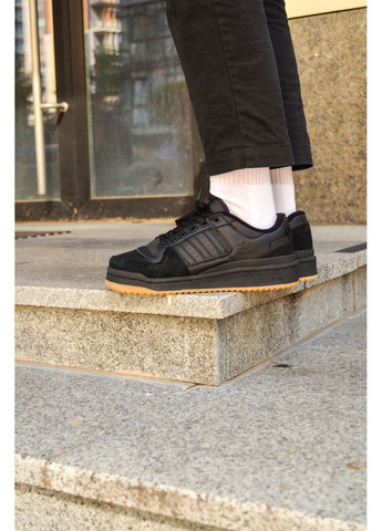 Комбіновані Осінні кросівки чоловічі adidas forum 84 low adv адідас форум 84 No Brand