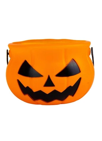Праздничное украшение декор Halloween в форме казана Огненная тыква 5 видов 19149-027 No Brand (346152492)