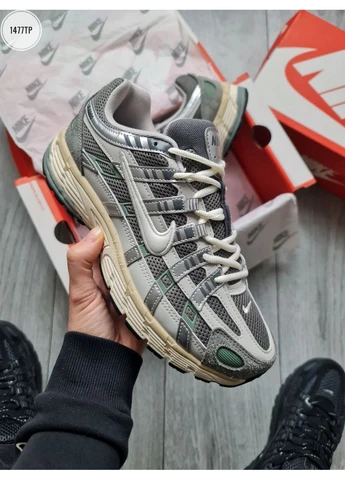 КРОССОВКИ ЖЕНСКИЕ NIKE P-6000 GRAY НАЙК П-6000 No Brand серые демисезоны (367167675)