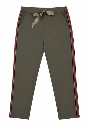 Штани на резинці в стилі спорт-шик Made in Italy (395733220)