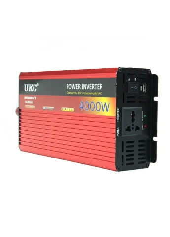 Перетворювач (інвертор) AC DC UKC AR-4000W 220В LCD USB з функцією плавного пуску No Brand (332636268)