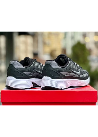 Белые демисезонные кроссовки мужские nike p-6000 black grey white найк п-6000 белые No Brand