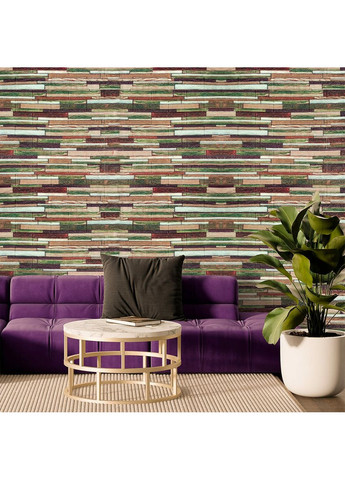 Панель стінова 3D 700х770х6мм Мікс SW-00001799 Sticker Wall (379982151)