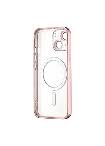 Чехол Ductil Metallic Edge with MagSafe (Protected Camera & Lens) Pink Case iPhone 13 (322820661)