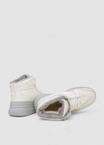 Кроссовки женские зимние на меху Ager 248RAM04 белые демисезоны (340249630)