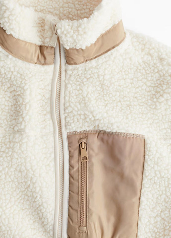 Молочная демисезонная куртка H&M