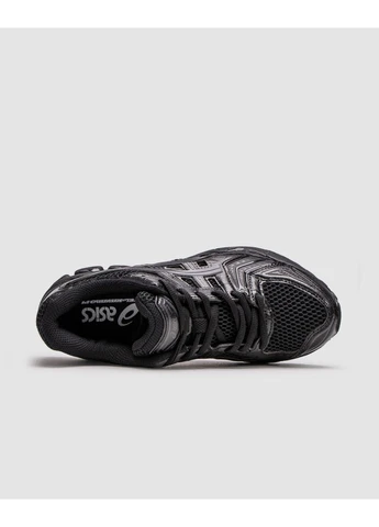 Черные летние кроссовки asics gel - nyc white steel gray асикс гель нюк No Brand